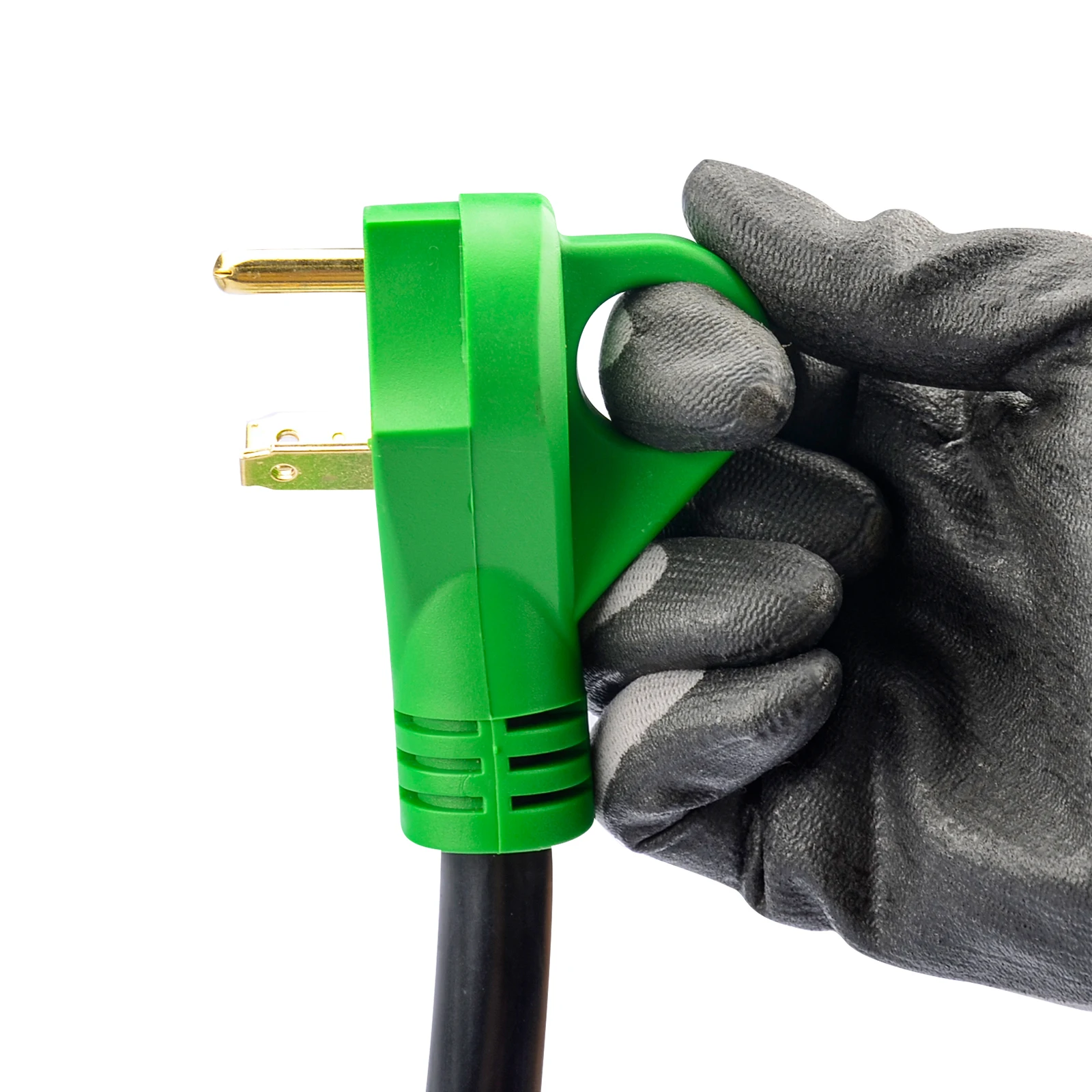 27.5'  RV Y Adapter Cord  30Amp NEMA TT-30P Male Plug to Two 30Amp NEMA TT-30R Female Receptacle