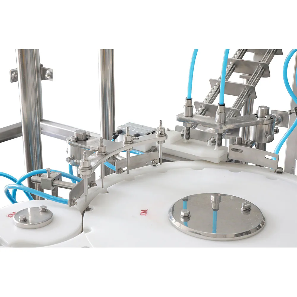 Pharmaceutical Full Automatic Magnetic Pump High Viscosity Liquid Filling Viscous Liquid Bottles Filling Capping Machine