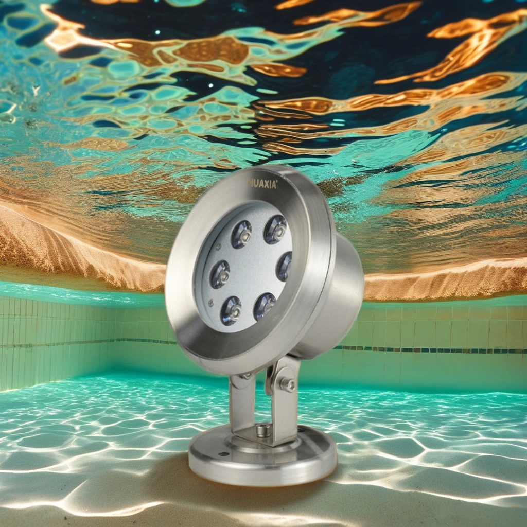 Factory Sales High Quality 6W Waterproof IP68 Stainless Steel 316SS LED Underwater Spot Light for Swimming Pool Garden Landscape