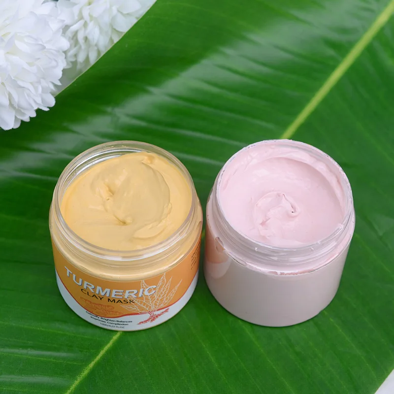 No Logo Hot Selling Natural Organic Oil Control Tea Tree Anti blackhead Acne Removal Green Clay Mask Face Mud Mask