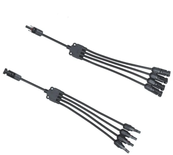  SeanRo TUV IP67 PC Y ответвитель 4TO1 PV солнечный Кабельный