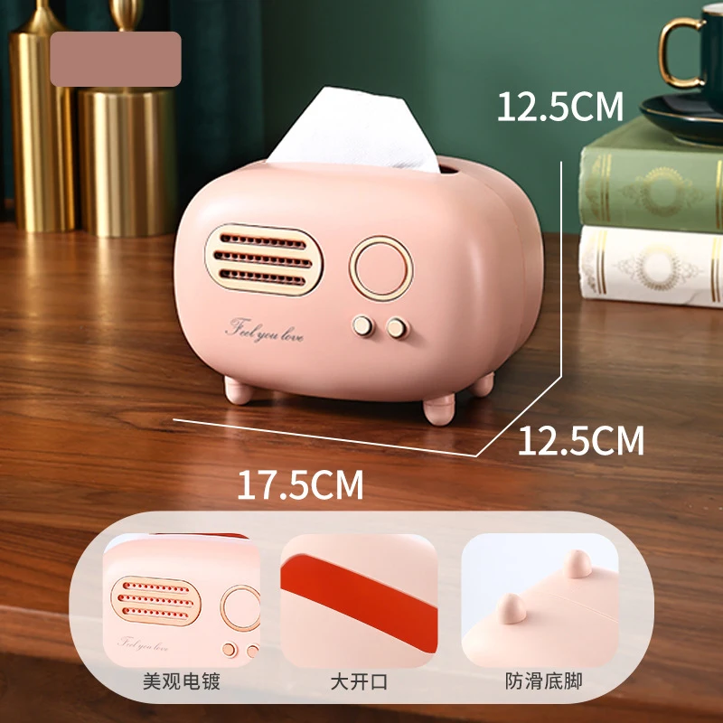 Luxury Tissue Holder Box Creative Tissue Box Portable Decorative Household Facial Tissue Holder