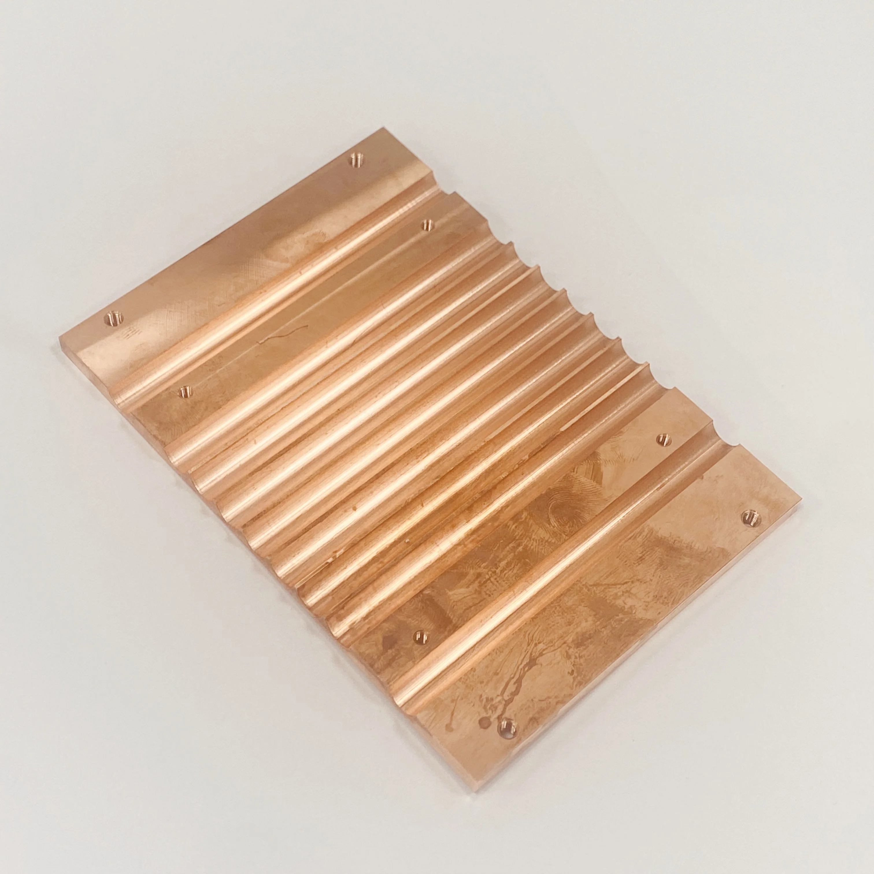 CNC Milling Copper CNC Machining Parts Welding with Heatpipes