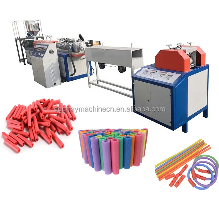 Pe Foam Pipe Covering making Machine Air Conditioning Insulation Pipe coating machine