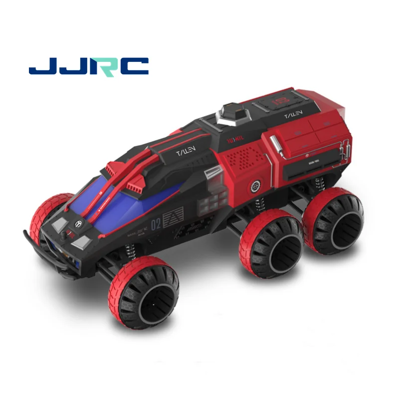 JJRC Q118 high-speed six-wheeled space Mars exploration vehicle lift the turret water bomb remote shooting rc toy car