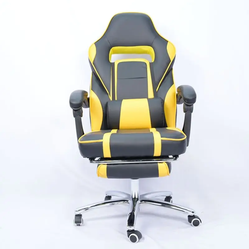 Современная дешевая Лучшая Продажа офисный компьютер Rgb Пользовательский логотип PU кожаное игровое кресло с подставкой для ног
