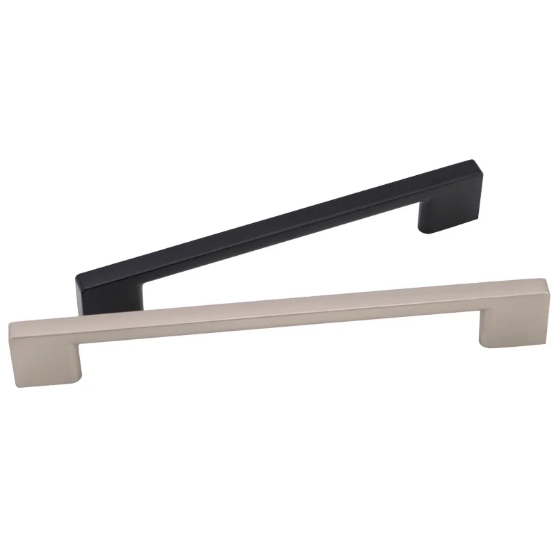 ULW Hot Sale Aluminium Black Classical Furniture Handle Furniture Hardware Antique Push Pull Door Handle