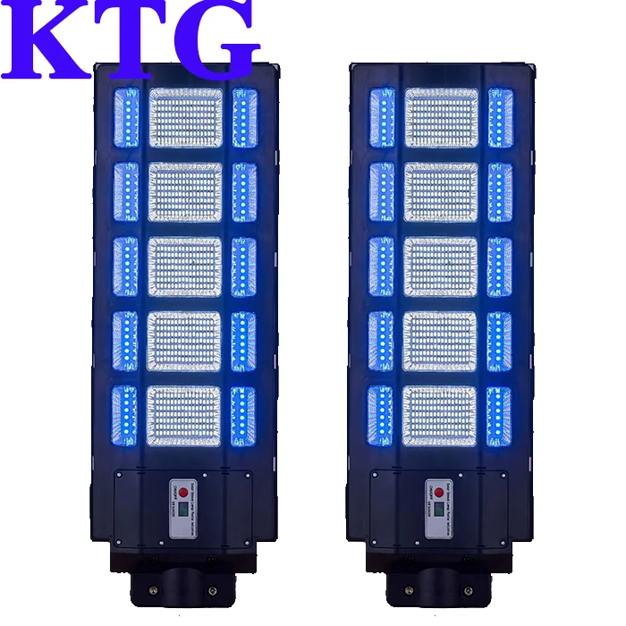 Atmosphere light Colorful mixed lighting 100W 200W 300W ABS solar parking light 300watt solar garden lamp red yellow blue led