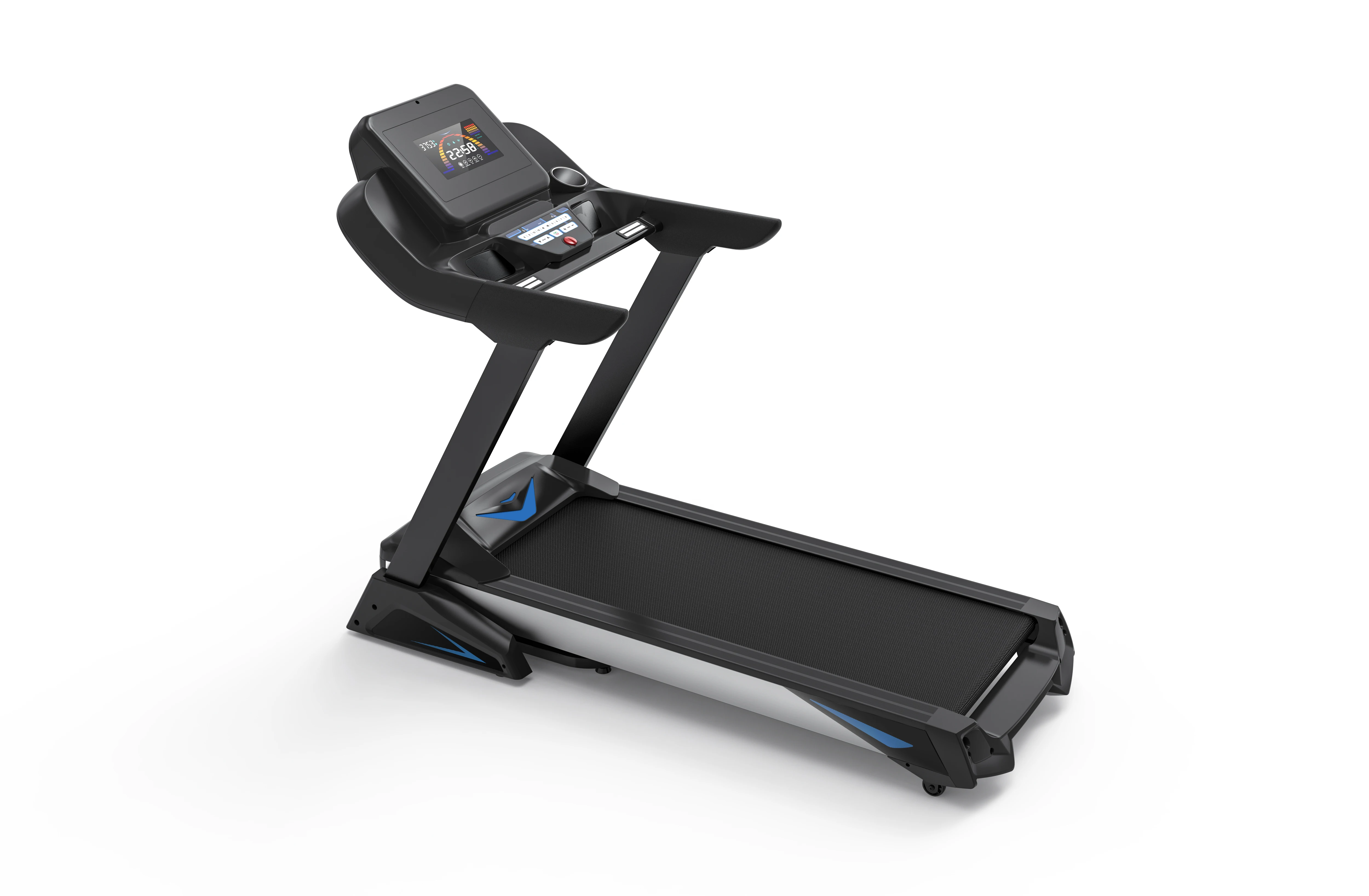 Fitness Machine Commercial LED Display Auto incline 1-15% Electric Treadmill Motorized DC Running Treadmill sport