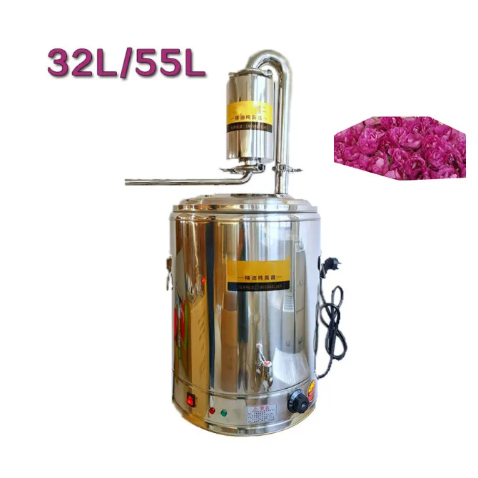 Automatic Rose Lavender Essential Oil Extracting Machine Essential Oil Distillation Machine