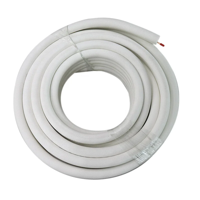 1/4'+1/2' 50ft  Pre-insulated Copper Pipe Line Set