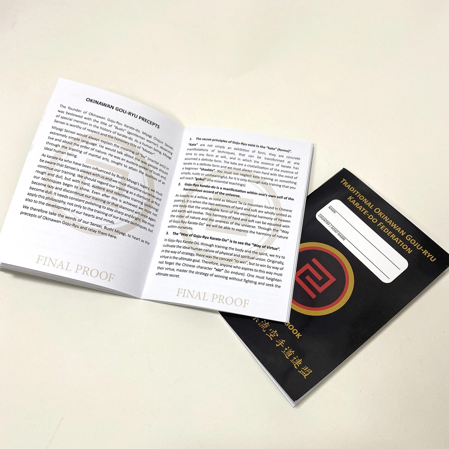 Custom Saddle stitching or Sewing binding member passbook printing