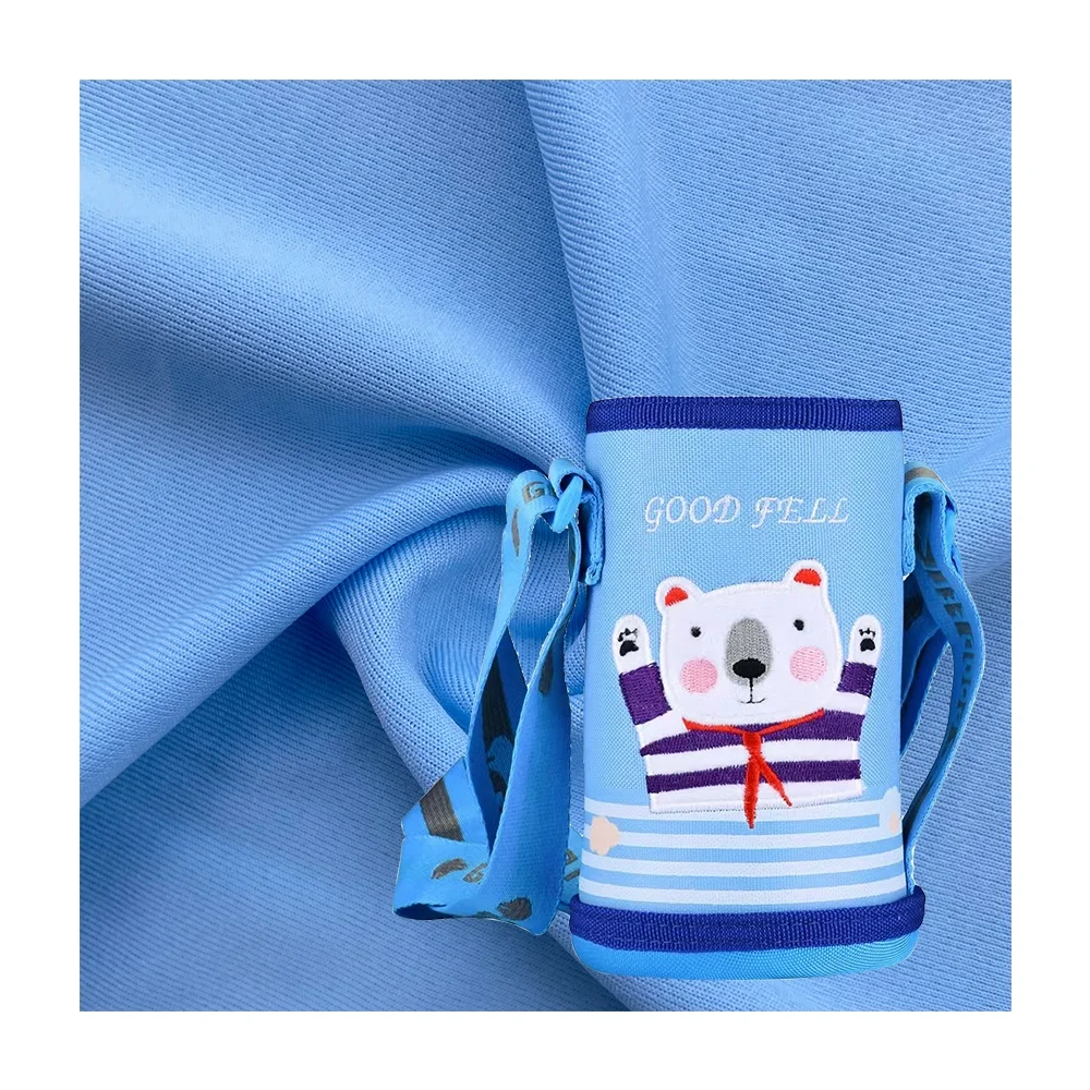 China strength manufacturers supply cheap water cup cover sport Fanny pack fabric polyester knitted fabric