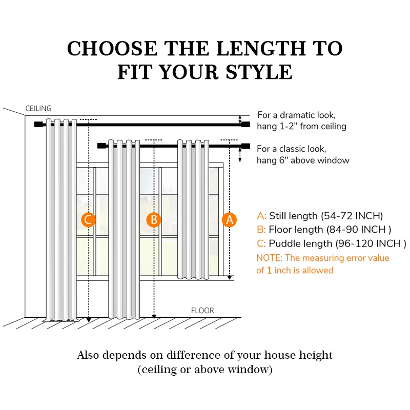 ARODDY Dark Grey Black 42x63 Inch 2 Panels Grommet Blackout Curtain Thermal Insulated Bedroom Living Room Darkening Curtains Set