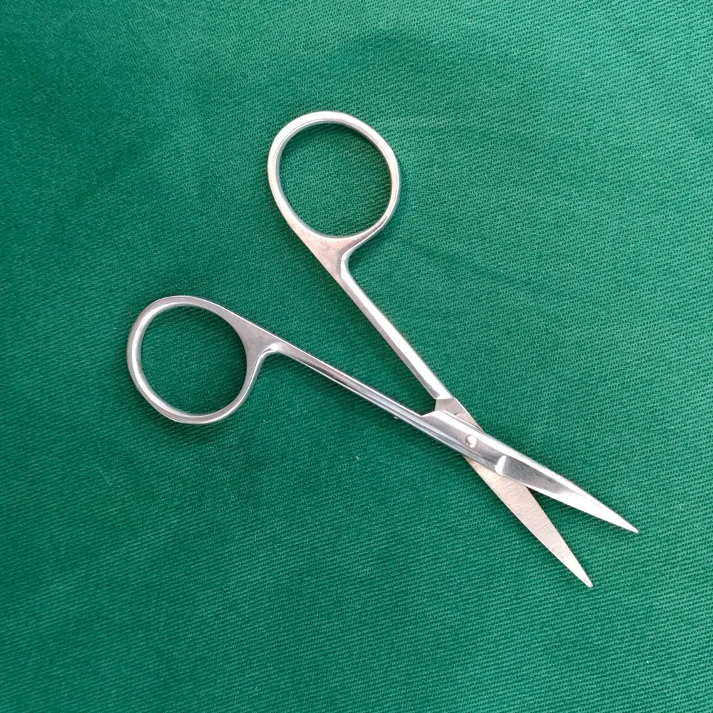 Stainless Steel Medical Eye Scissor  Dental Surgical Instrument 12.5cm Mayo Scissors