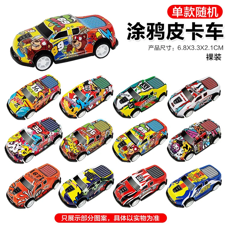 Simulation Micro Alloy Die-casting Transportation Toy Mini Rebound Force Resistant Car Airplane Toy Car