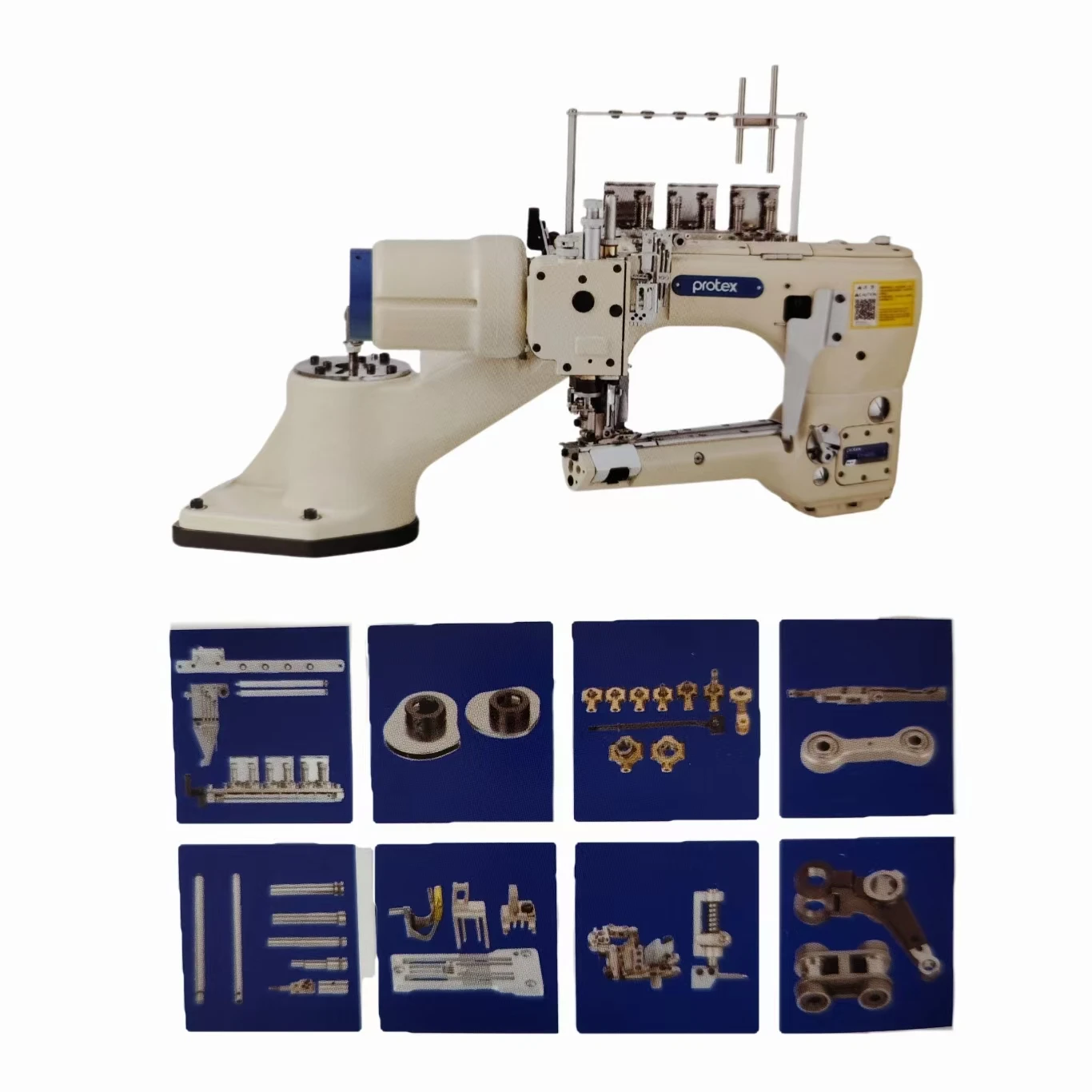 Brand New Direct Drive 4 Needle 6 Thread Feed-off-the-arm Interlock Sewing Machine