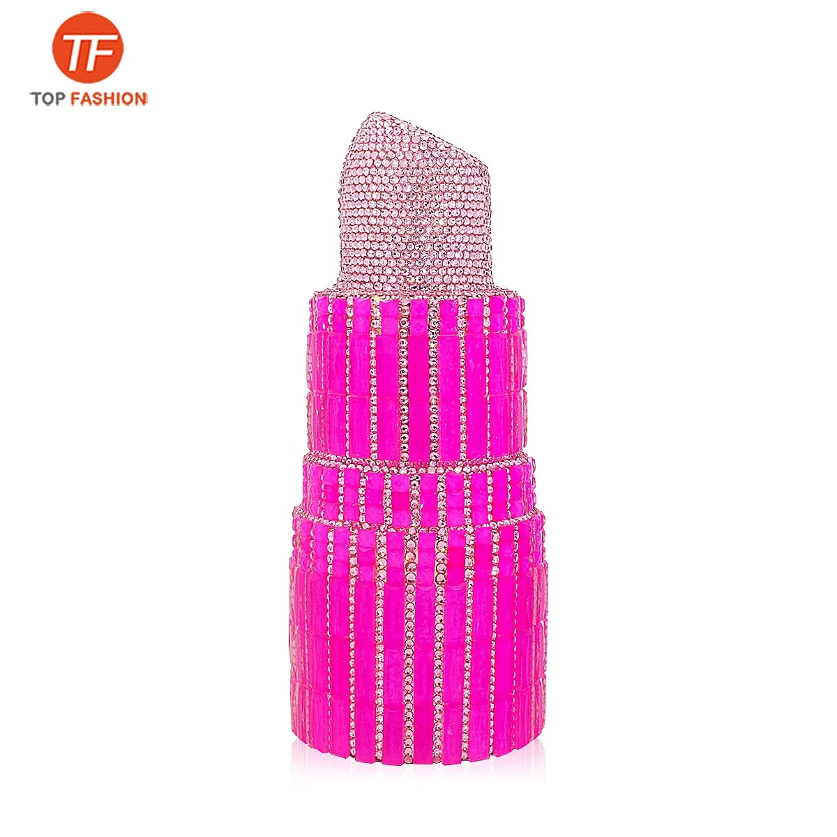 Оптовая продажа с фабрики, новинка 2020, вечерняя сумка с кристаллами в виде помады, клатч со стразами, кошелек, сумки с кристаллами для свадебной вечеринки