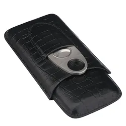 Xifei Wholesale Luxury Portable 3 Tube Humidor Cigar Travel Humidor Custom Logo