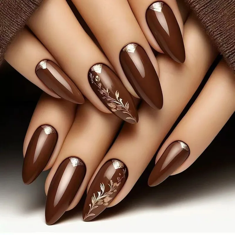 Acrylic Nails French False Nails Custom Private Label Squoval Coffin Square False Press On Nails