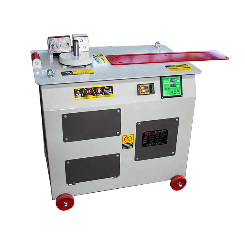 Manual Control 220V Single Phase Wrought Steel Bar Bender Spiral Iron Rod Bending Machine