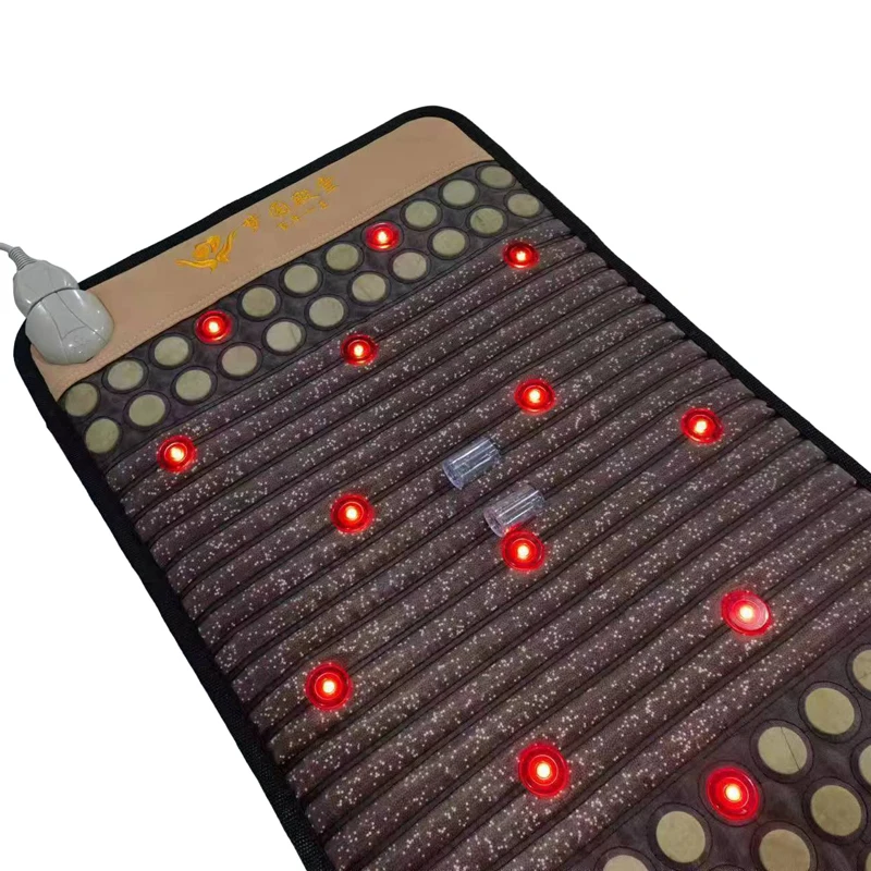 Wholesale price tourmaline heating mat infrared mattress health mattress tourmaline photon mat tourmaline mattress for home use