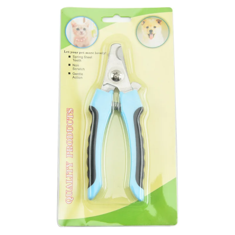 Pet Grooming Nail scissors Cat and Dog Care Cleaning Gadget Stainless Steel Nail scissors  Pet Supplies