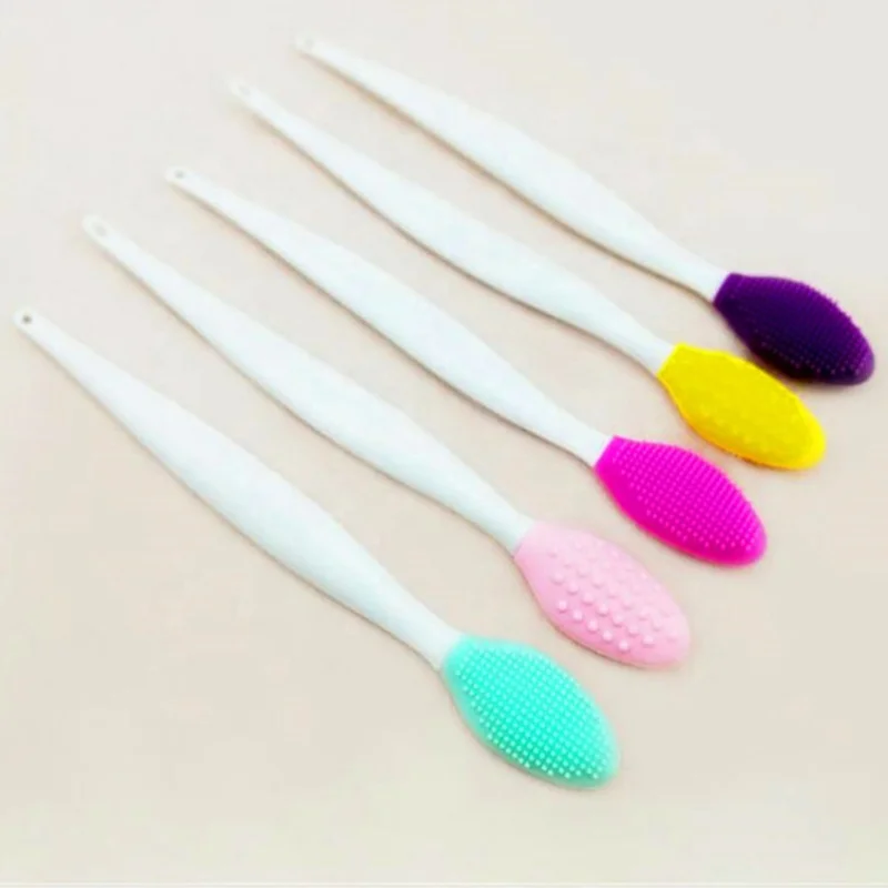  HCS Silicone Face Wash Brush Exfoliating Nose Clean Blackhead Removal Cleaning Massage Skin Care Beauty