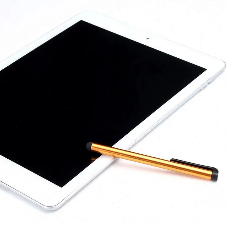 Capacitive stylus touch screen pen suitable for mobile phone tablet pad multi-color plastic head touch pen