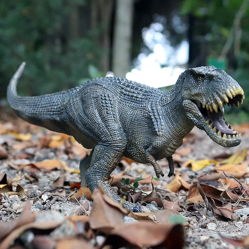 Oenux Оптовая Продажа игрушечных диких животных Soild PVC chimpanzee Gorilla T-Rex фигурки модели Детские коллекционные
