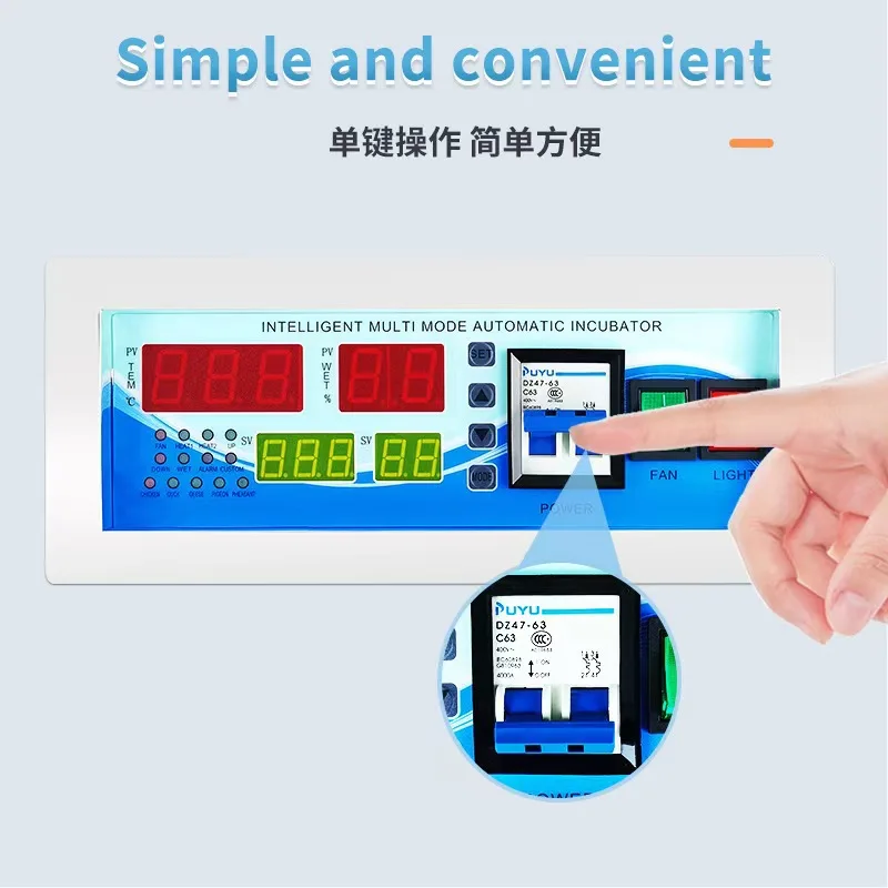 2024 Hot Style Best Selling XM18E Digital Controller All Automatic High Precision Intelligent Incubator Control Accessories