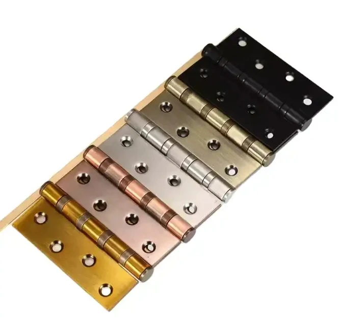 Factory wholesale Galvanized Foldable Flat head furniture hinge for Family decoration