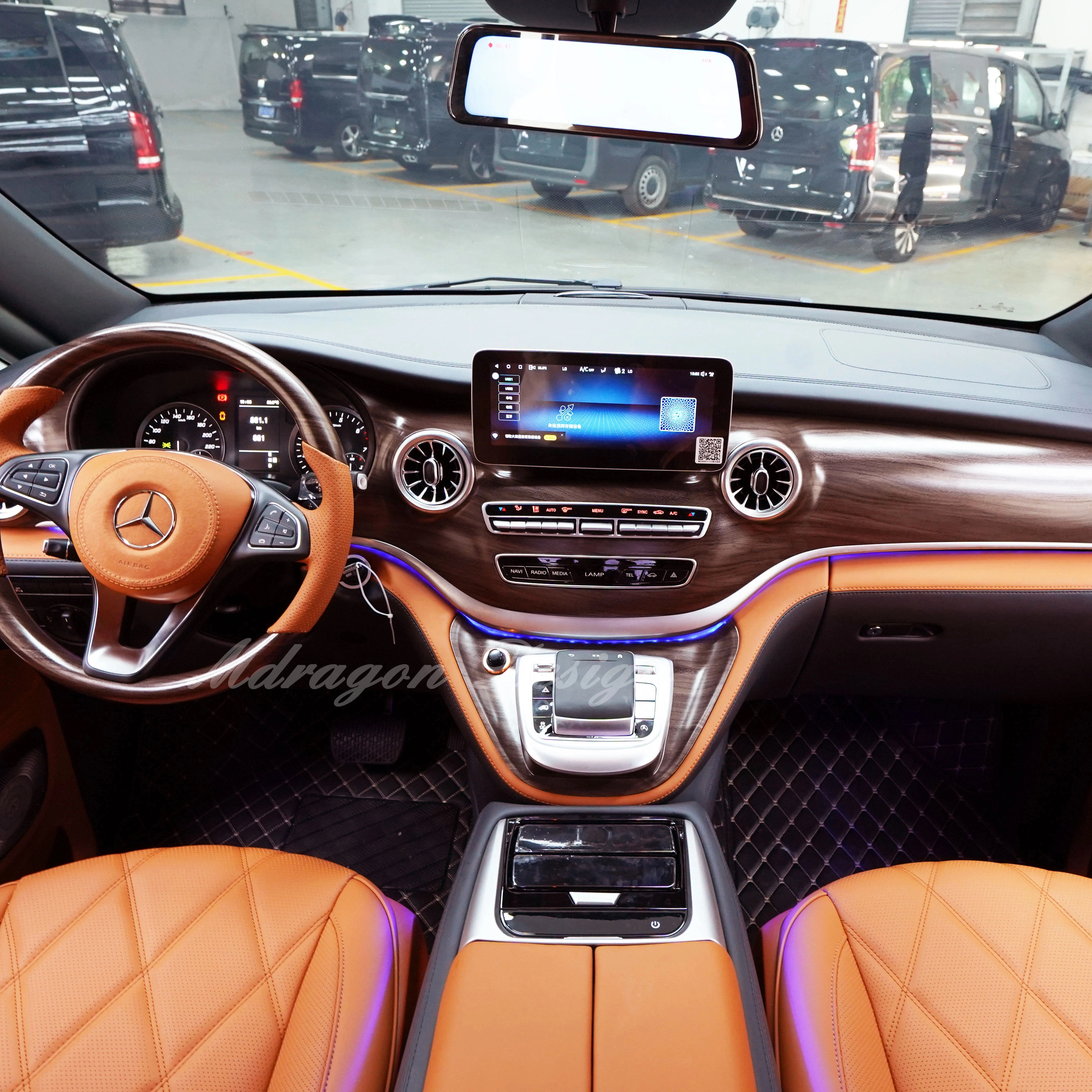 Madly No.990-China Customized Business Luxury VIP Vito W447 Seats For Mercedes Benz Vito Seat for Benz Vito interior Conversions