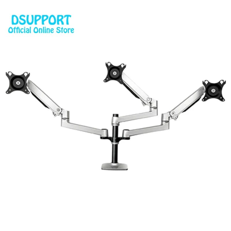 New Desktop Full Motion 17-32 inch Triple Monitor Holder Mount long arm triple Monitor Holder Mount Arm