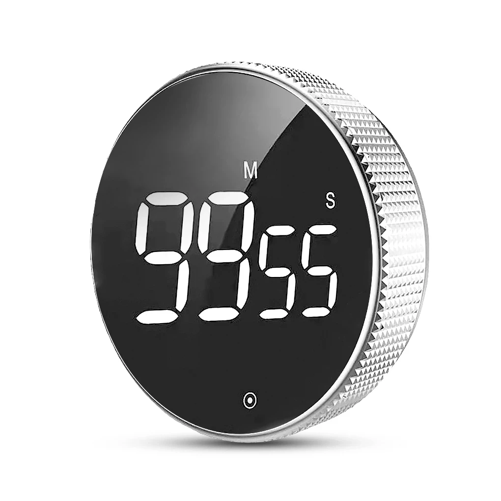Magnetic Kitchen Timer Digital Timer Cooking Shower Study Stopwatch LED Counter Alarm Remind Manual Electronic Countdown