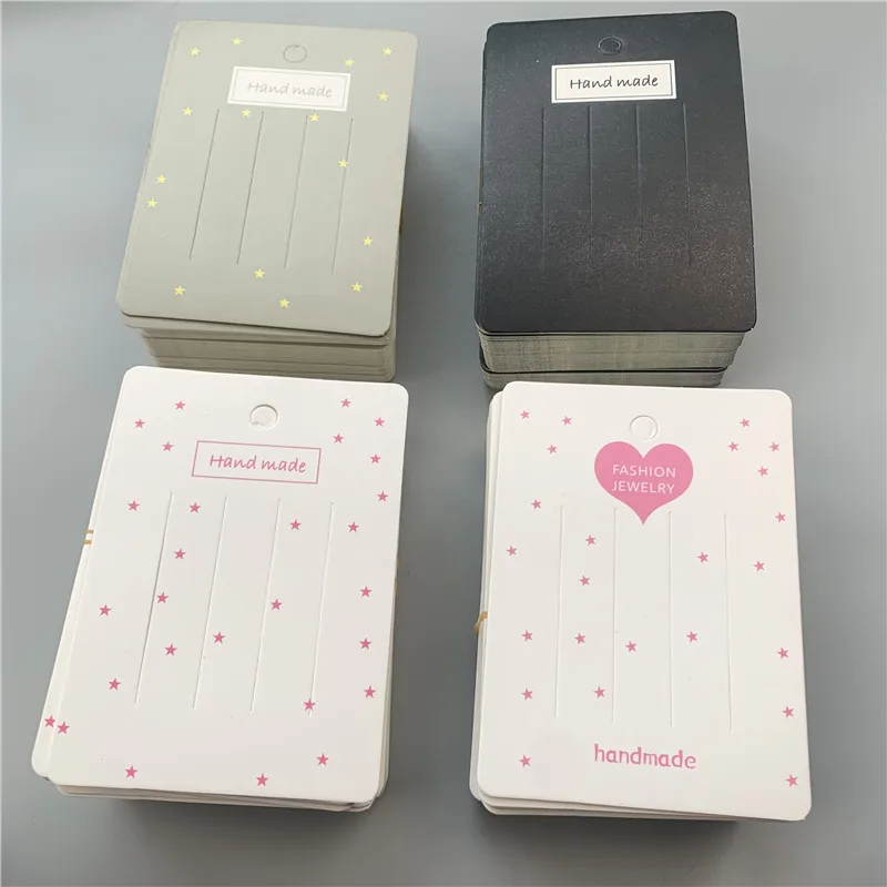 Custom paper card  Girl Fashion packaging hair accessories display cards