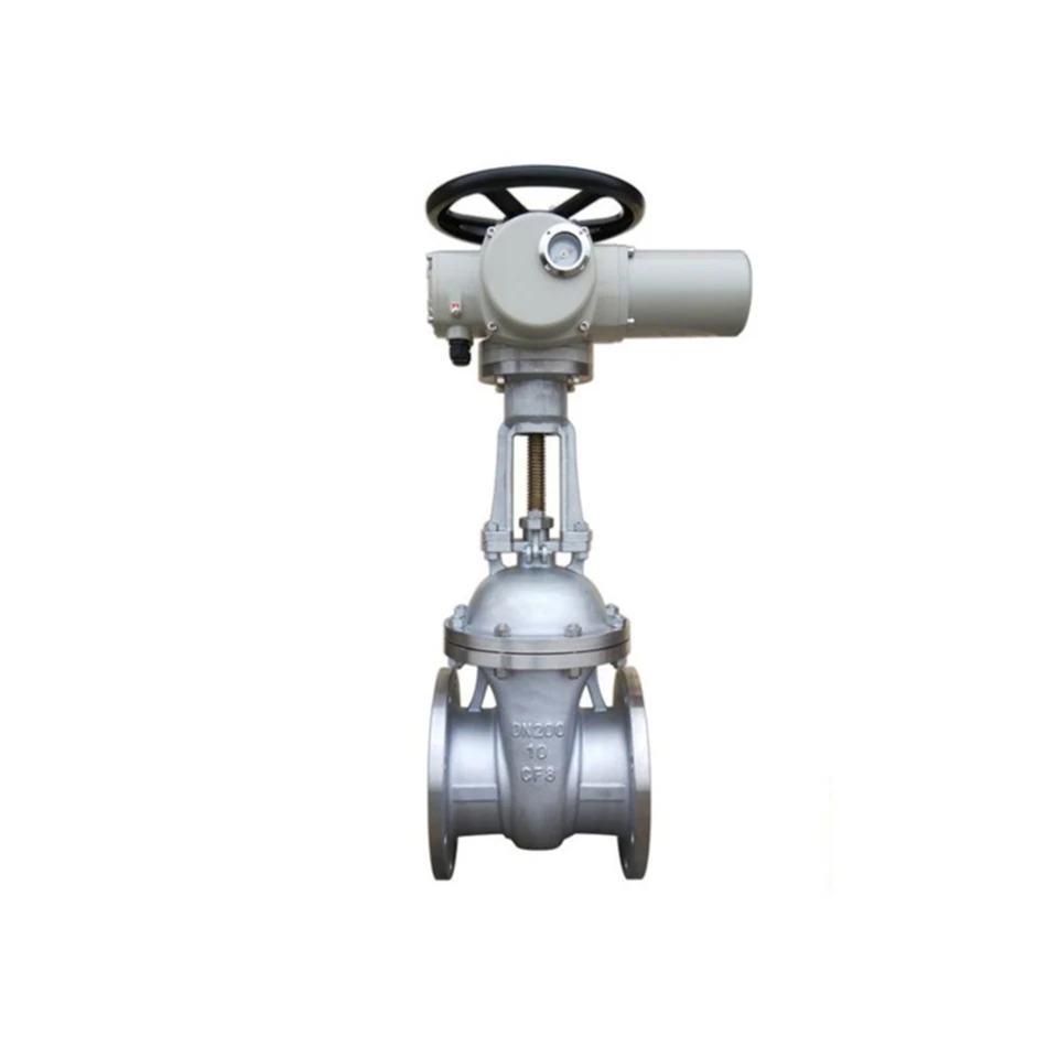 Оптовая продажа 150LB 300LB DN200 8 дюймов Электрический Фланцевая задвижка из нержавеющей