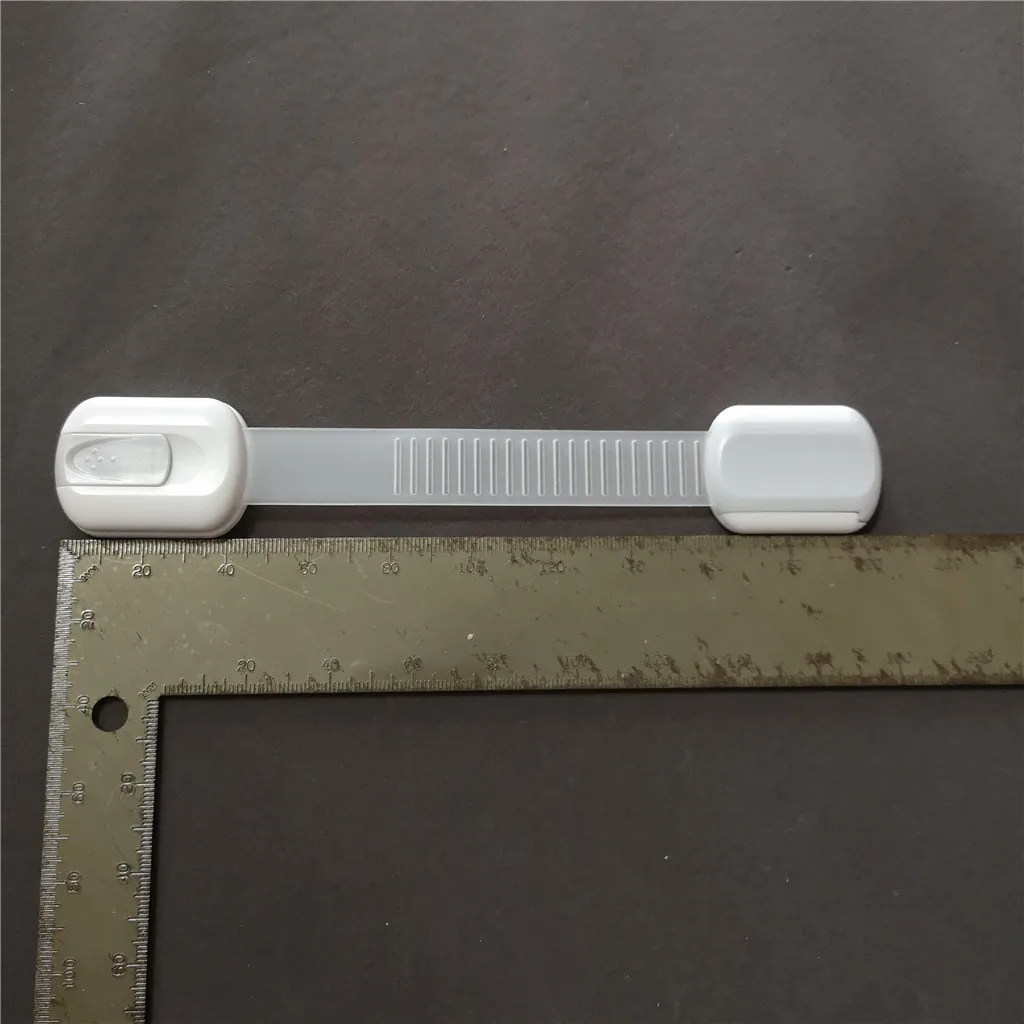 Оптовая продажа недорогой на заказ 4 6 8 10 12 упаковок Детский защитный регулируемый ремешок для мебели замок шкафа