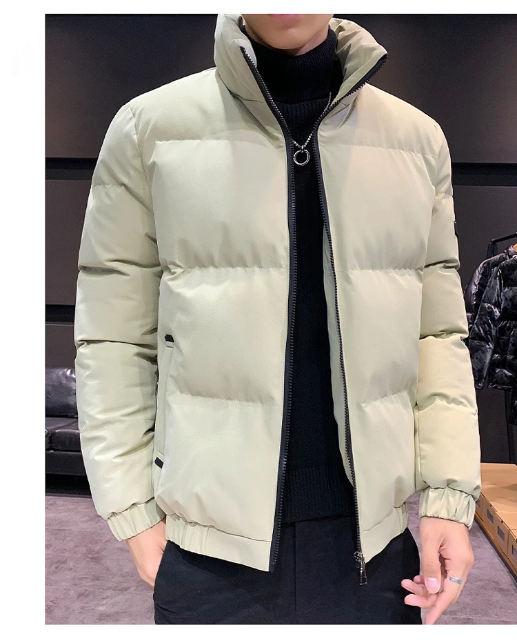 2021 new fashion men down jackets goose down puffer jacket men black winter coat for men
