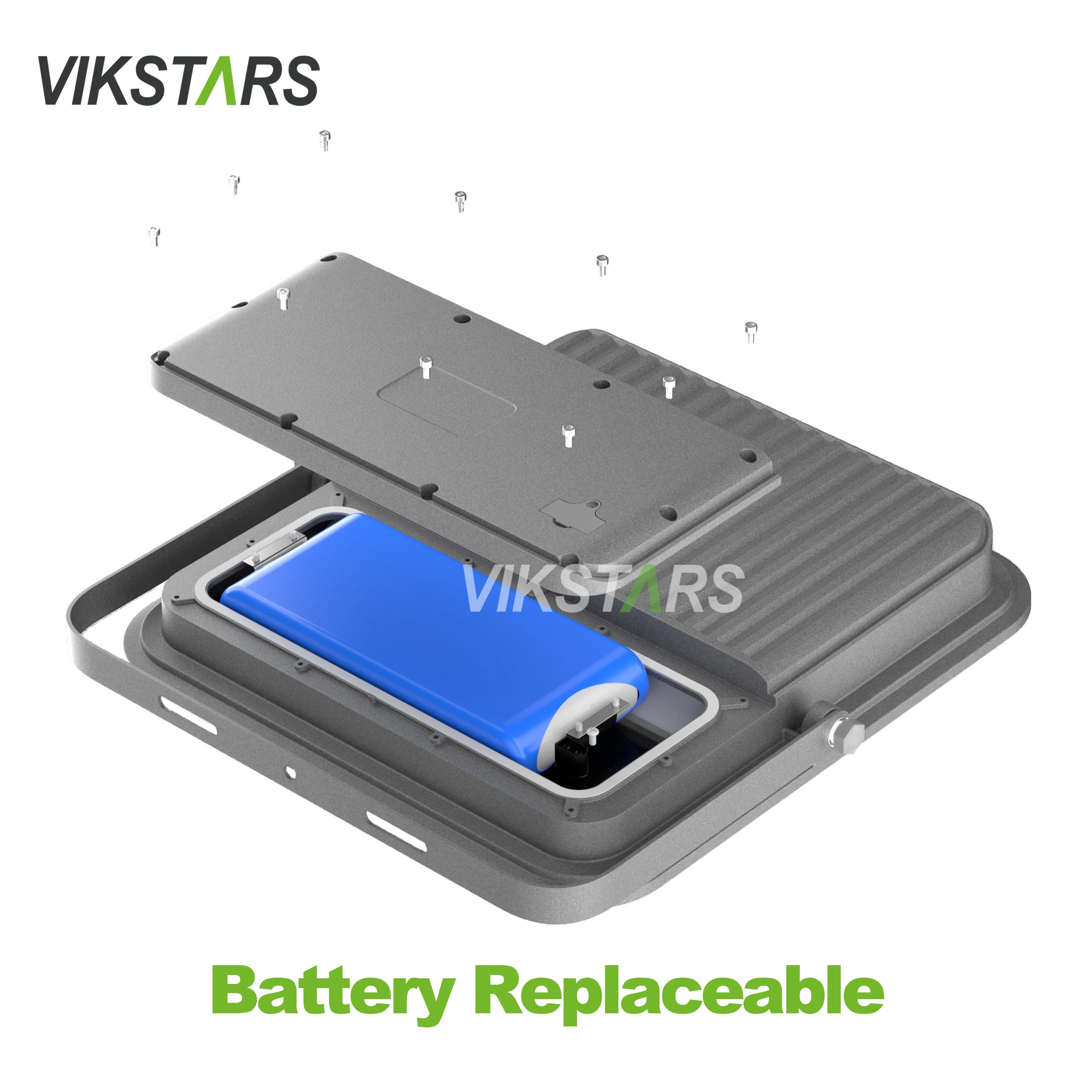 Reasonable Price 200W Solar Flood Light 300W Battery Replaceable Long Lifespan IP66 100W 200W Solar Led Reflectors