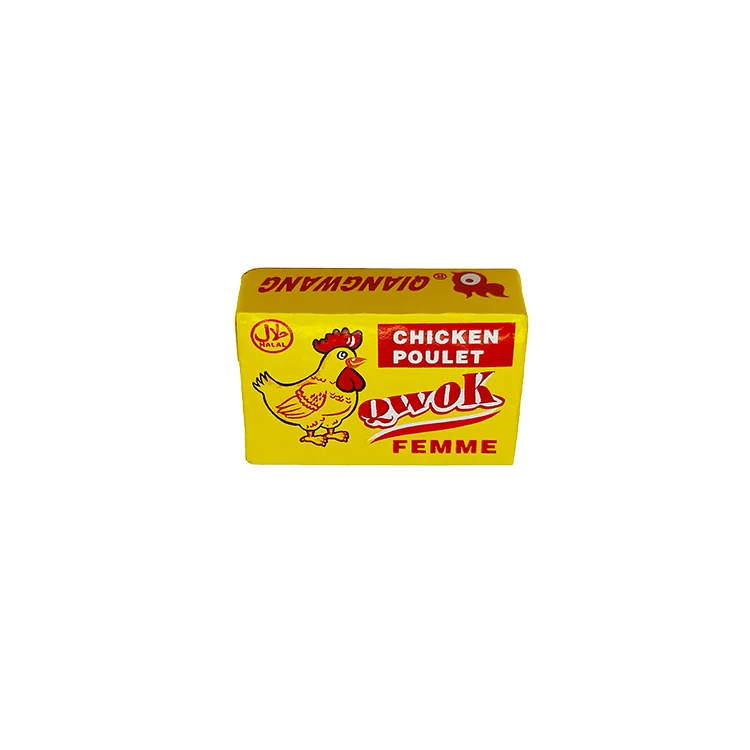  QWOK 10g chicken flavor spice cube seasoning for healthy home cooking with good price saveur de