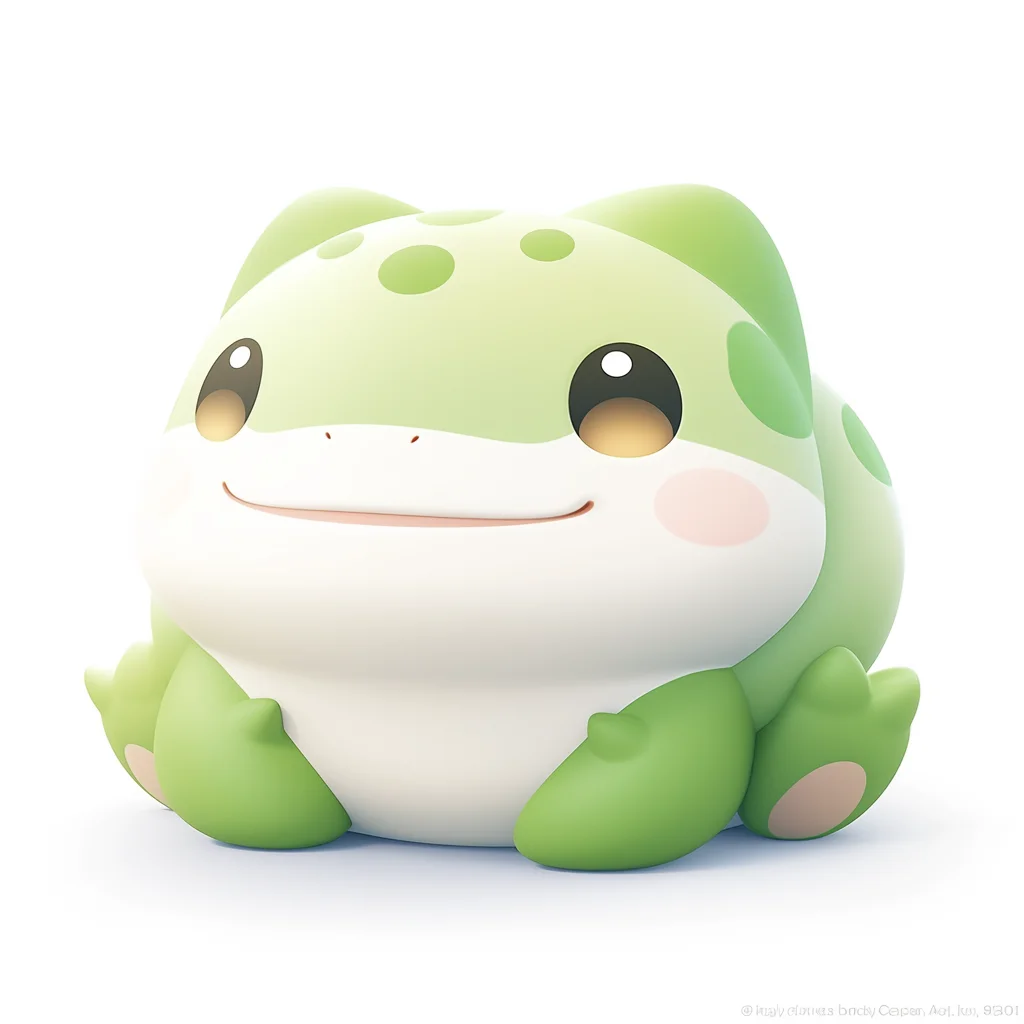 Custom Manufacturers Action Figures Design Mini Cartoon Art Frog Vinyl Toy