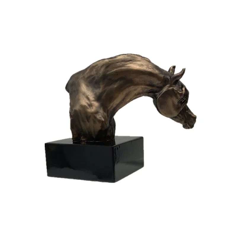 Resin Arabian horse sculpture figurine statue trophy