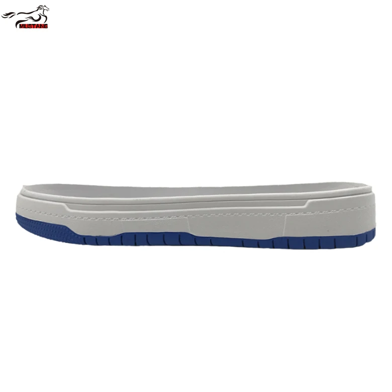Mustang Fashion Men Sports Skateboard Rubber Sole Popular Color Shoes Sole for Men Sneaker Sole
