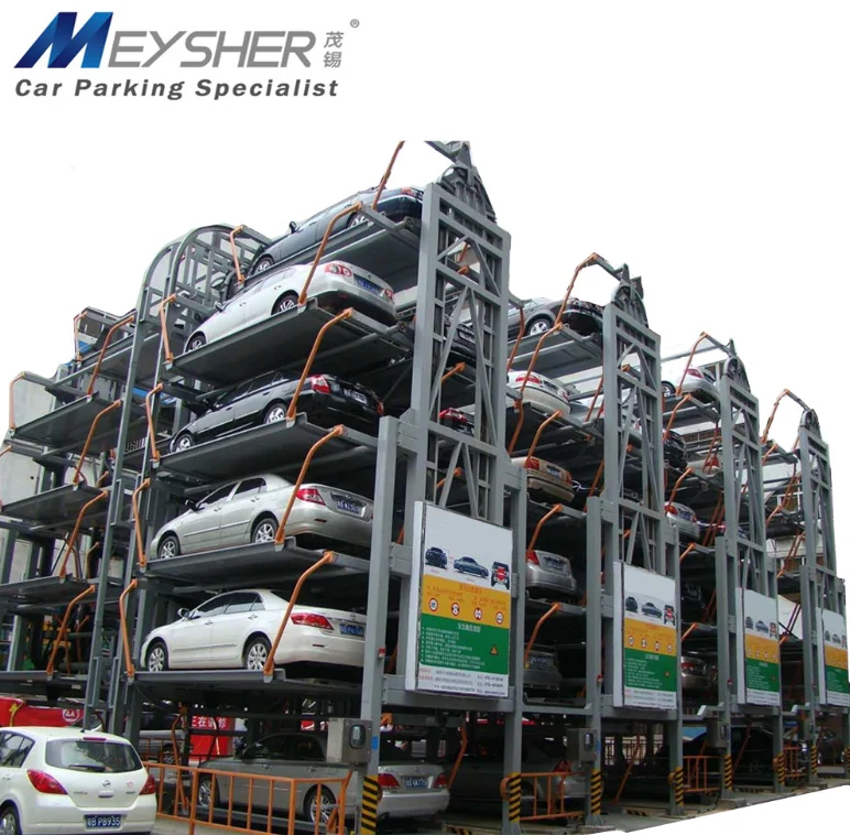 CE approved lift parking car multimedia system china smart equipment automatic rotation project