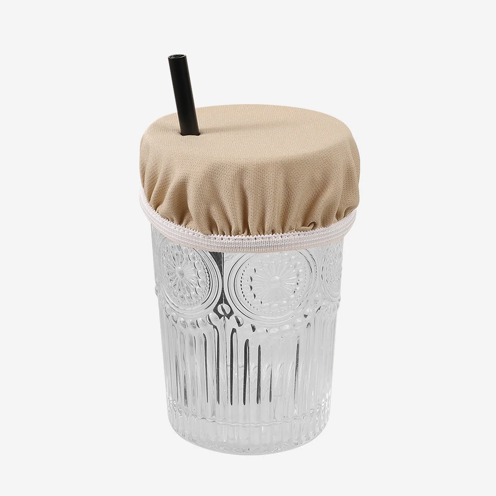 Quality assurance Factory customization Drink holder for alcohol protection  reusable drink cup cap with straw hole