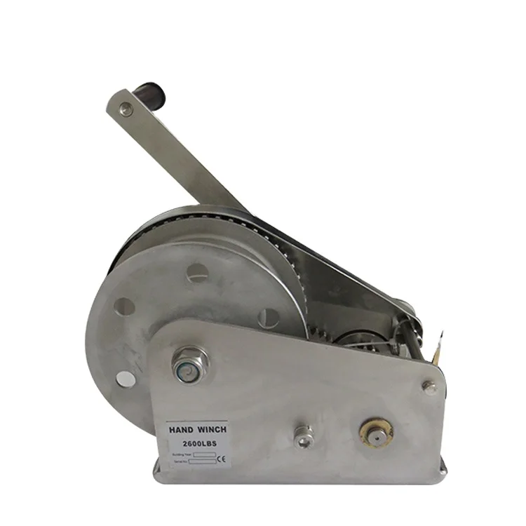 China brake hand winch mini hand winch hand operated brake winch for sale