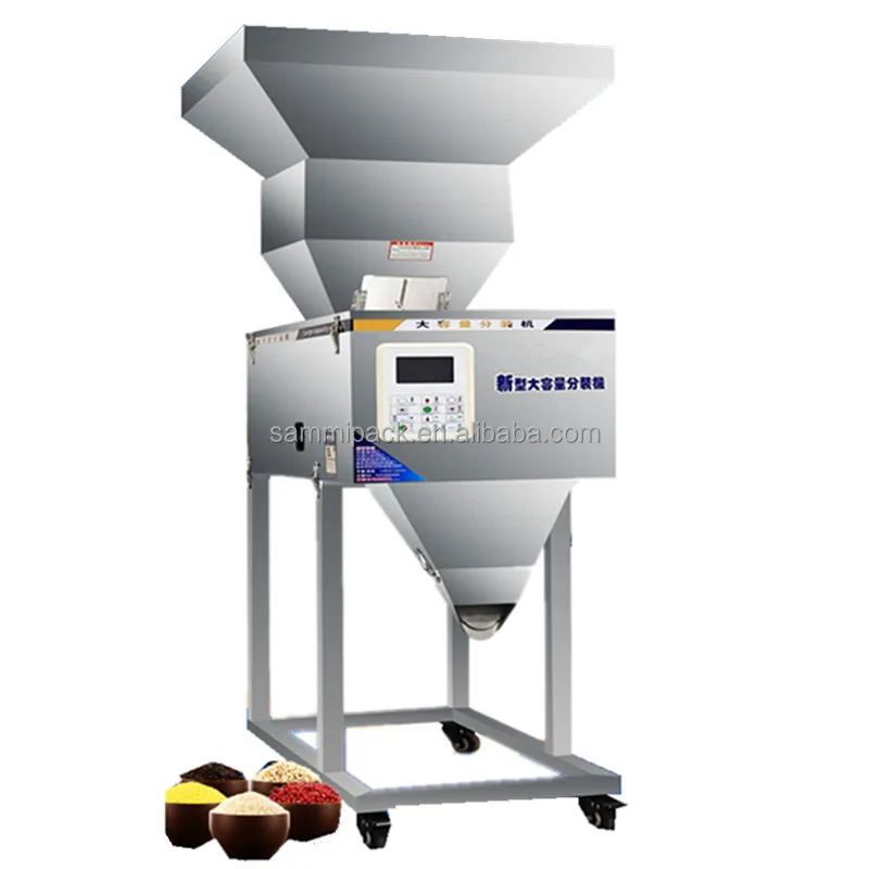 100-2500g, body machine for weighing and filling machine tea powder granule, seed bean paste