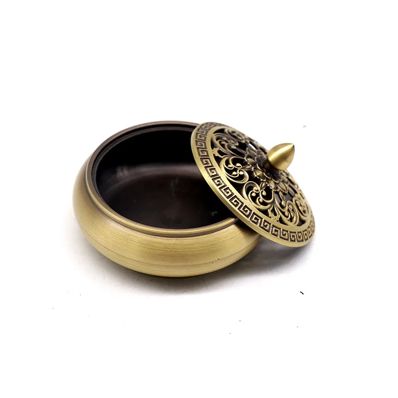 Металлическая курильница с вырезами, курильница на заказ для чайной церемонии, курильница для украшения дома