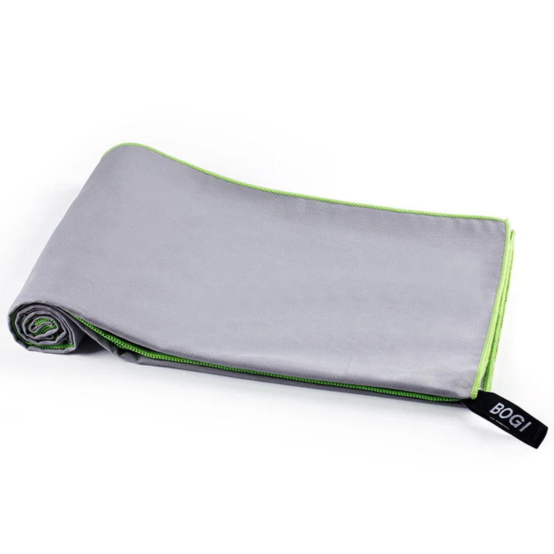 High quality Microfiber beach towel with mesh bag made in China